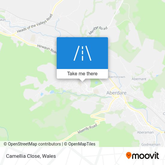 Camellia Close map