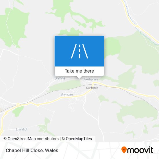 Chapel Hill Close map