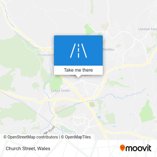 Church Street map