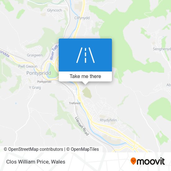 Clos William Price map