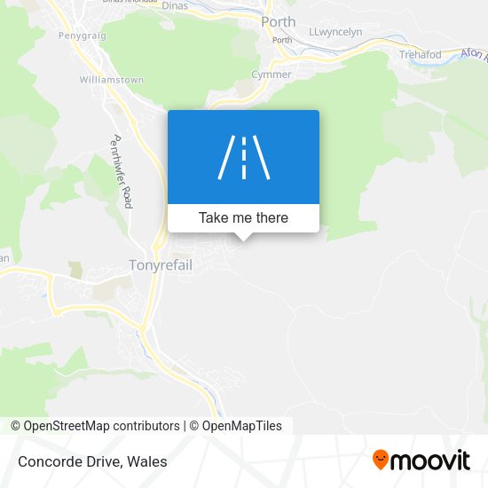 Concorde Drive map