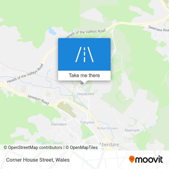 Corner House Street map