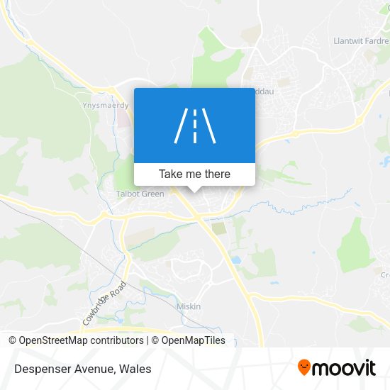 Despenser Avenue map