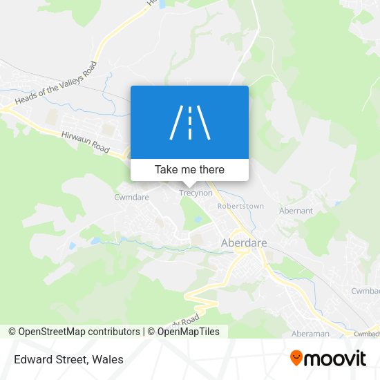 Edward Street map