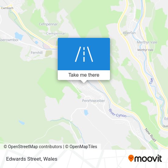 Edwards Street map