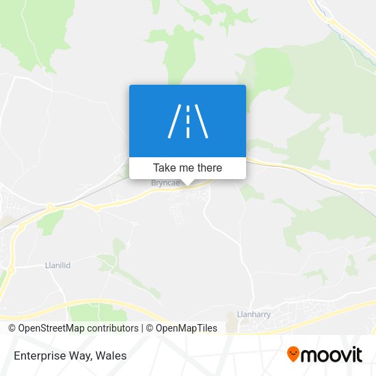 Enterprise Way map