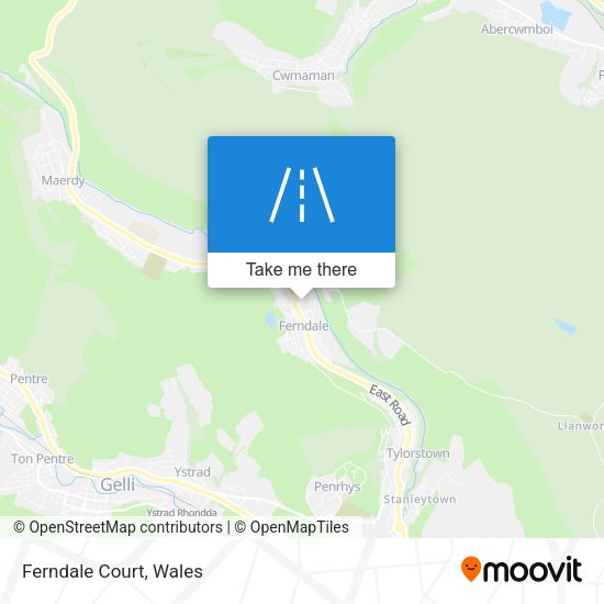 Ferndale Court map