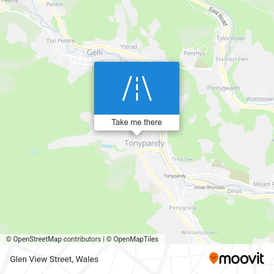 Glen View Street map