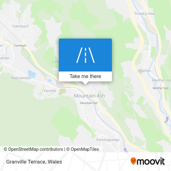Granville Terrace map