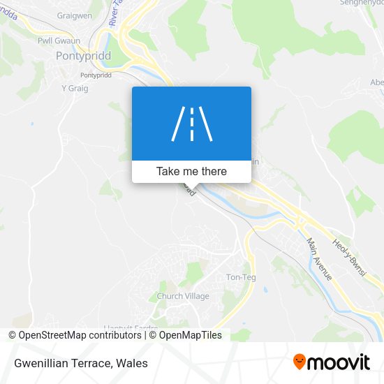 Gwenillian Terrace map