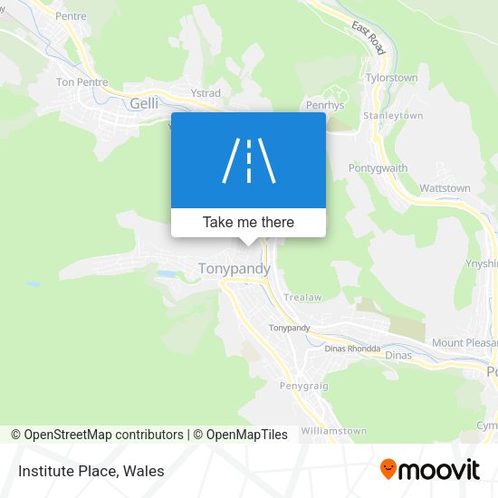 Institute Place map