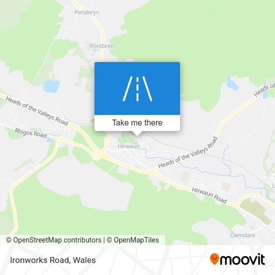 Ironworks Road map
