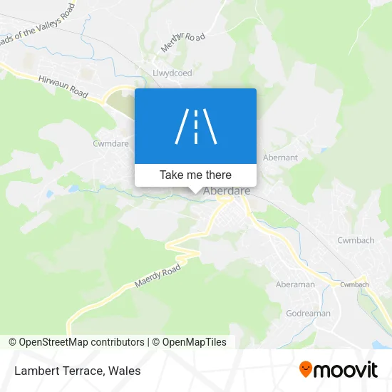 Lambert Terrace map