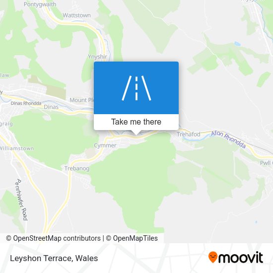 Leyshon Terrace map