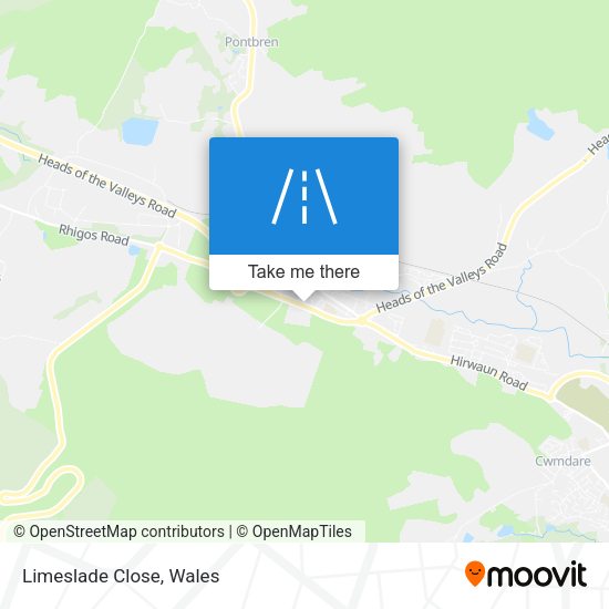 Limeslade Close map