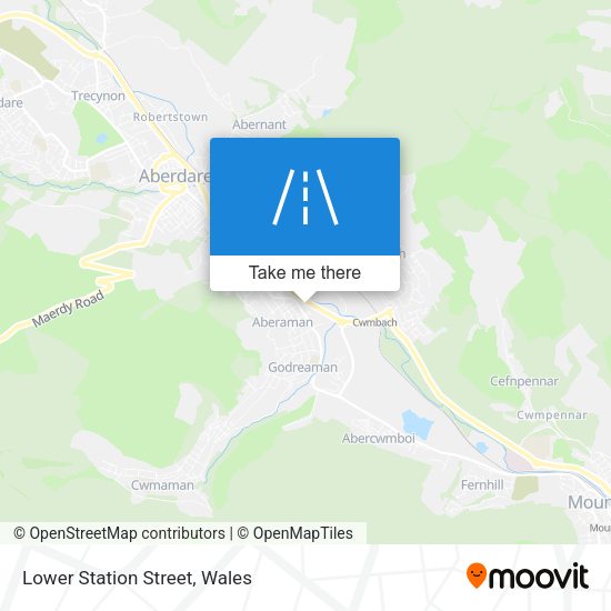 Lower Station Street map