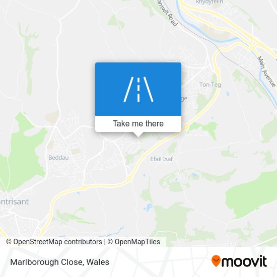Marlborough Close map