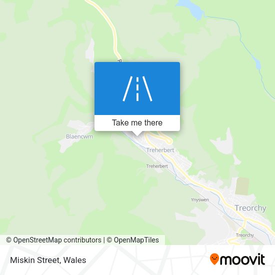 Miskin Street map