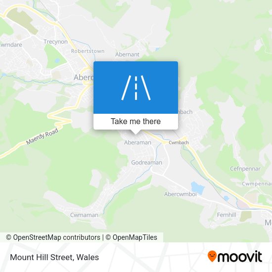 Mount Hill Street map