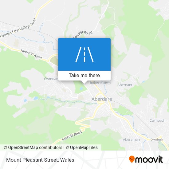 Mount Pleasant Street map