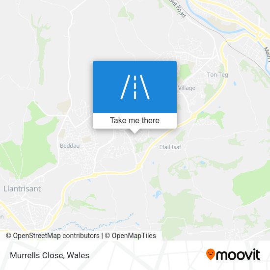 Murrells Close map
