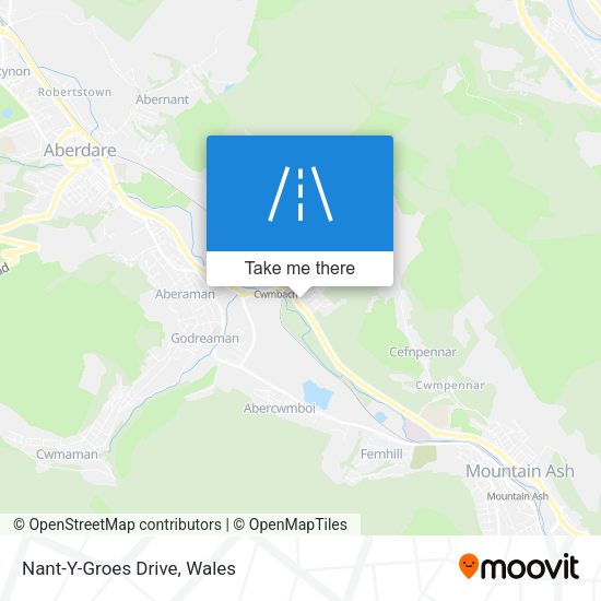 Nant-Y-Groes Drive map
