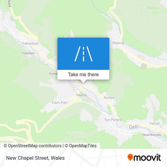 New Chapel Street map