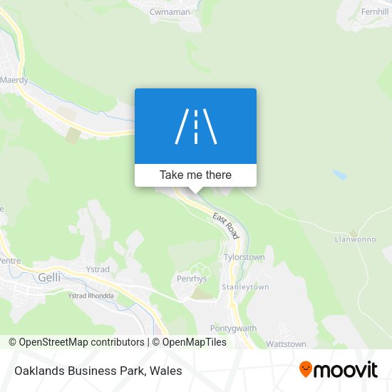 Oaklands Business Park map