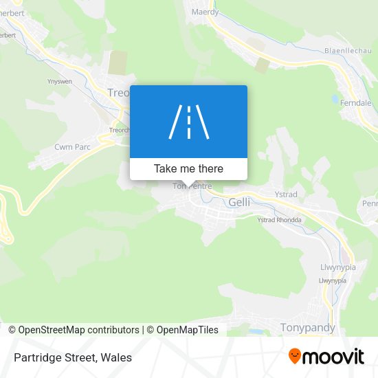 Partridge Street map