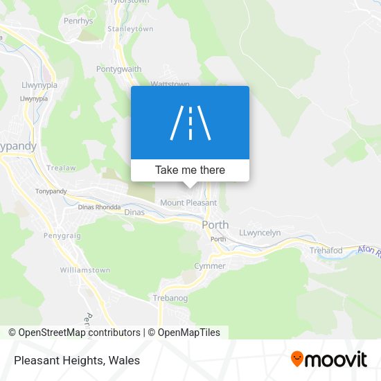Pleasant Heights map