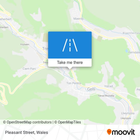 Pleasant Street map