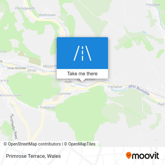 Primrose Terrace map