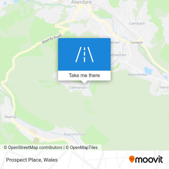 Prospect Place map
