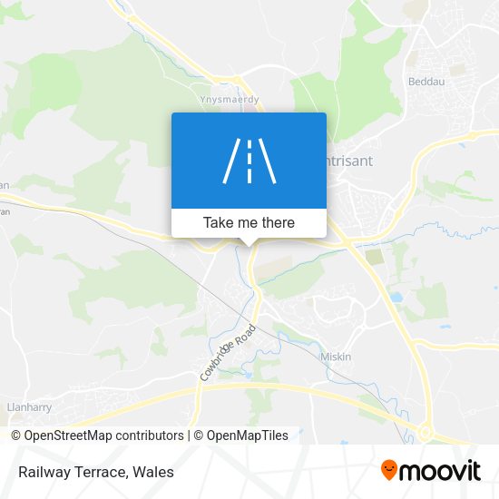 Railway Terrace map