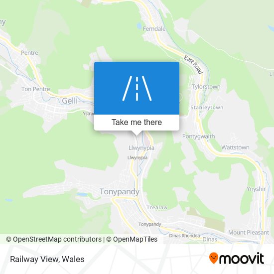 Railway View map