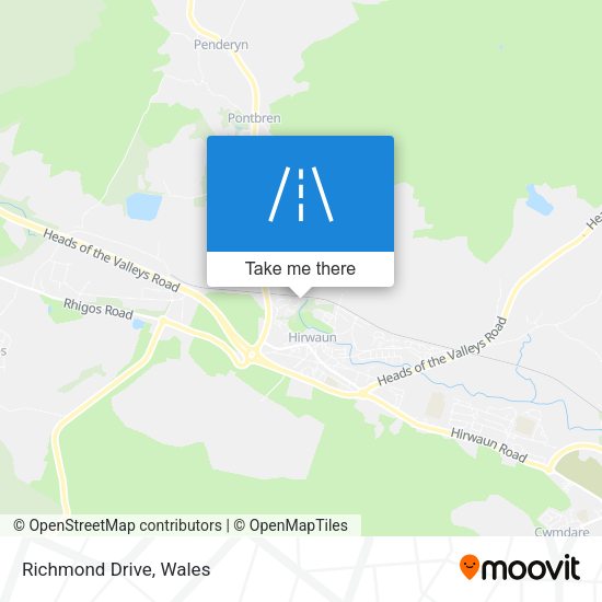 Richmond Drive map