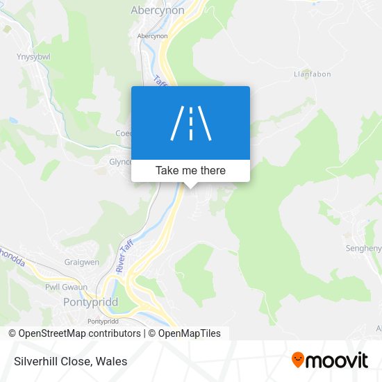 Silverhill Close map