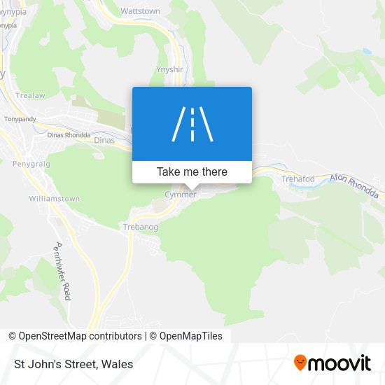 St John's Street map