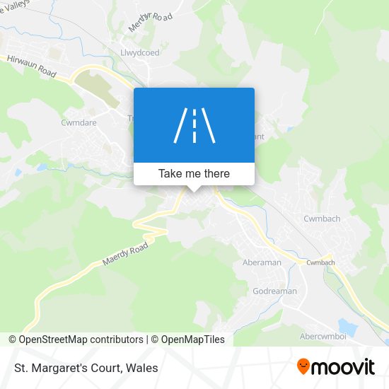 St. Margaret's Court map