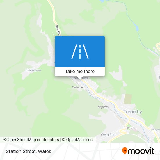Station Street map