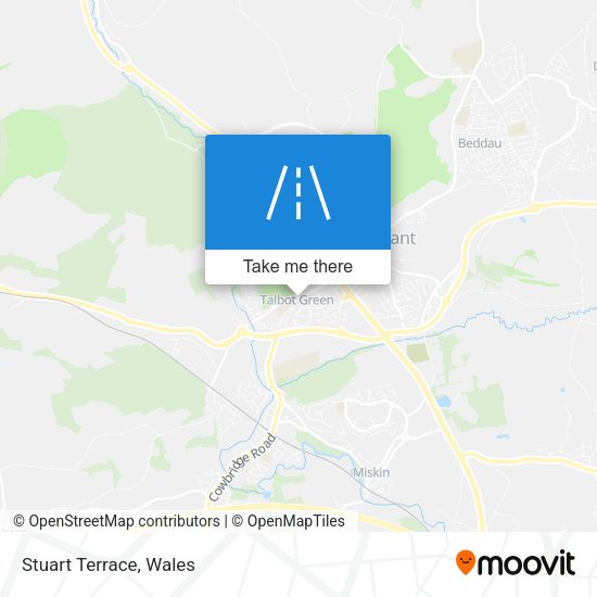 Stuart Terrace map