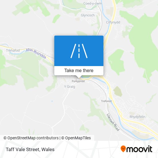 Taff Vale Street map