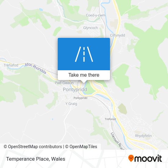Temperance Place map