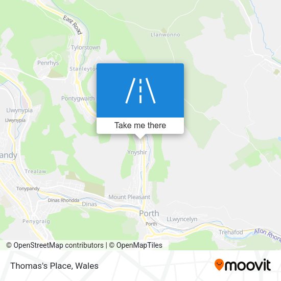 Thomas's Place map