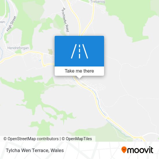 Tylcha Wen Terrace map
