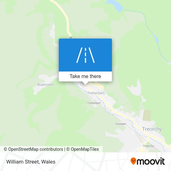 William Street map