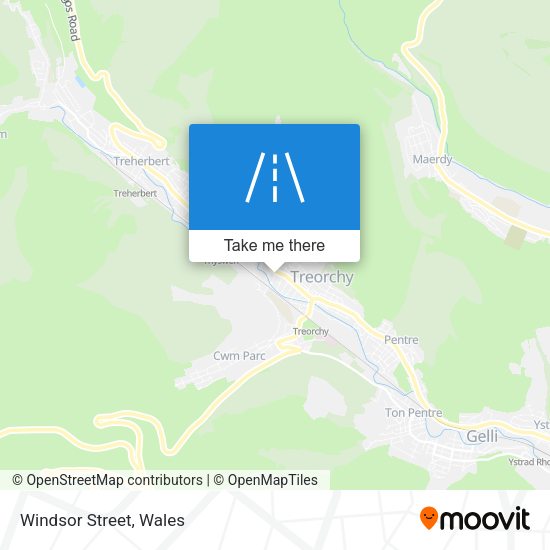 Windsor Street map