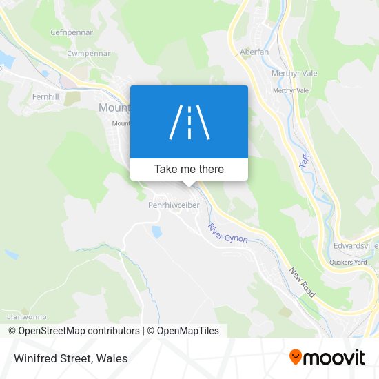 Winifred Street map