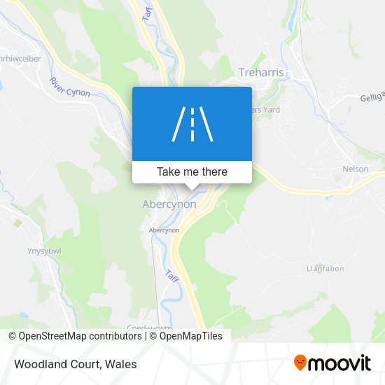 Woodland Court map