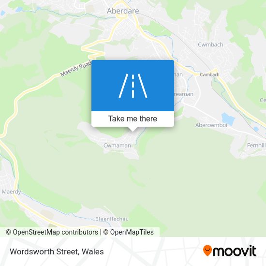 Wordsworth Street map